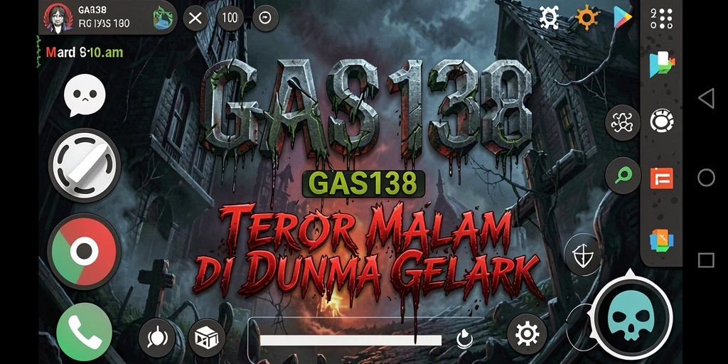 Screenshot utama GAS138 menampilkan suasana penuh ketegangan dan misteri.