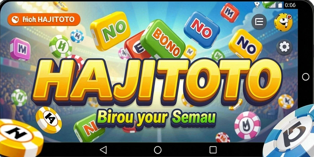 Tampilan gameplay seru dan interaktif dalam HAJITOTO.