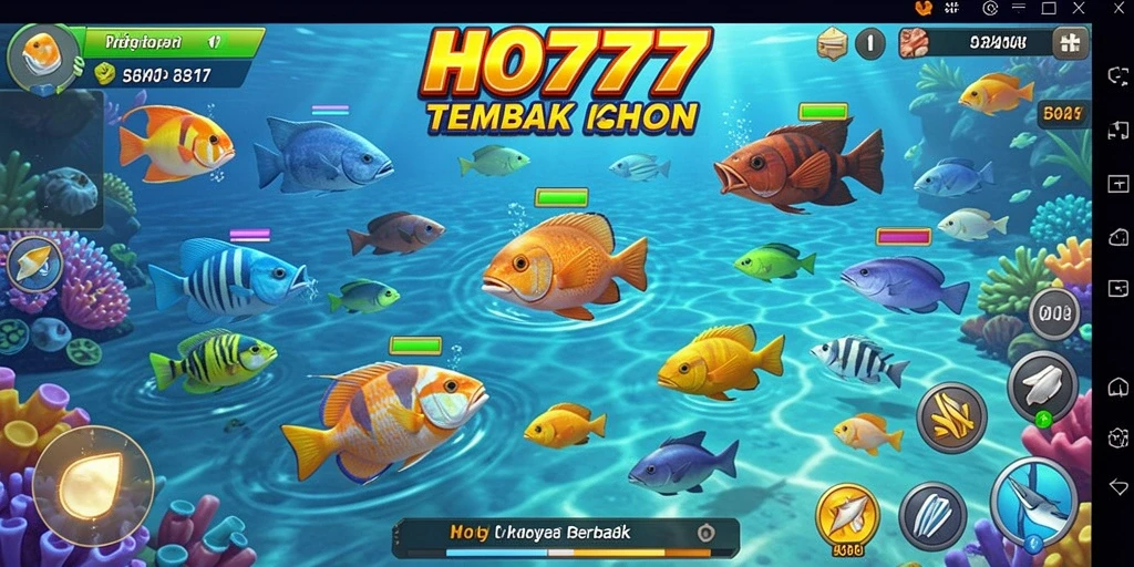 Gameplay seru menembak ikan di HO777.