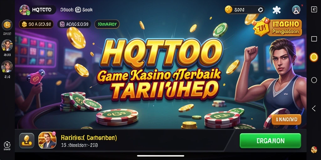 Tampilan menawan gameplay HQTOTO yang seru.