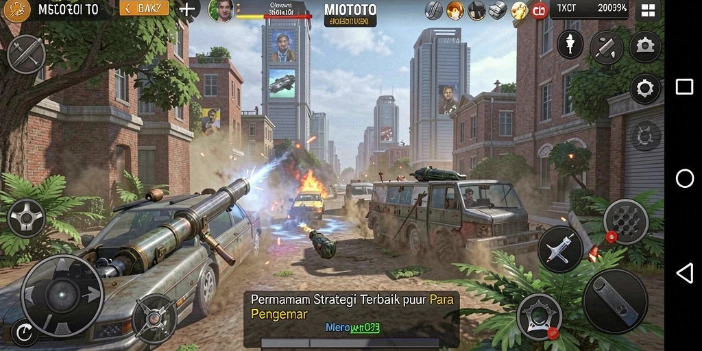 Tampilan gameplay di MIOTOTO yang mendebarkan dan penuh strategi.