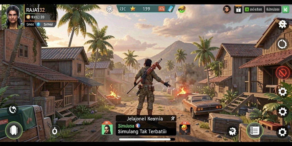 Tampilan gameplay RAJA132 yang memukau dan interaktif.