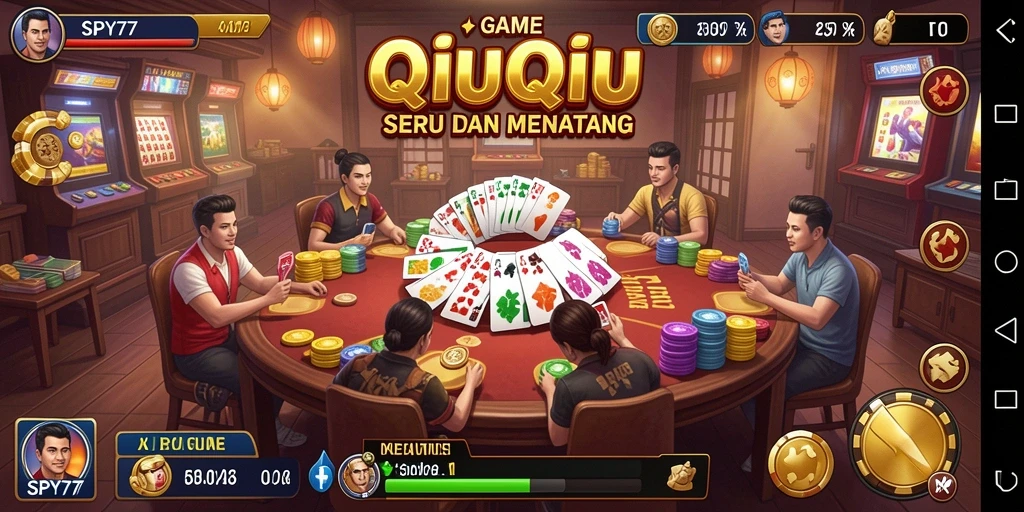 Tampilan gameplay seru dan interaktif di SPY77.