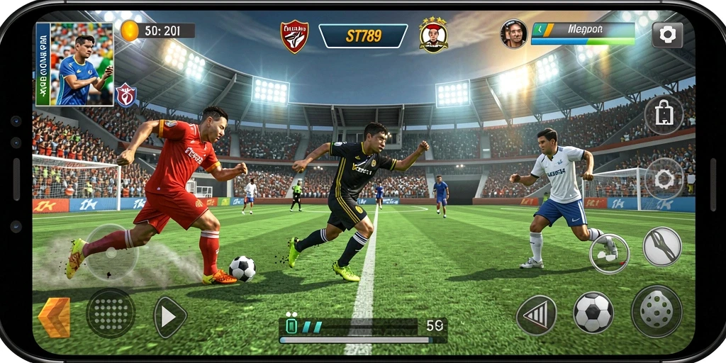 Tampilan gameplay ST789 yang menarik dan dinamis.